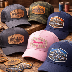 Custom hats and patches